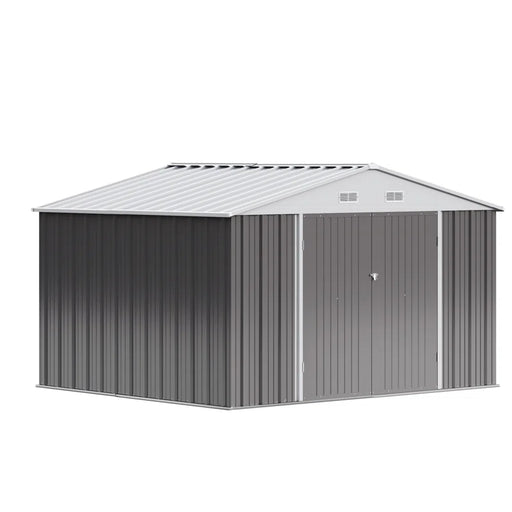 10 Ft. W X 8 Ft. D Outdoor Metal Storage Shed